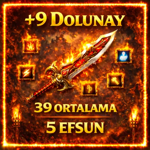  +9 DOLUNAY 39 ORTALAMA 5 EFSUN